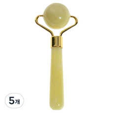 리와일딩 미니 마시지볼 롤러 40 x 97 mm, 5개, 레몬 토파즈