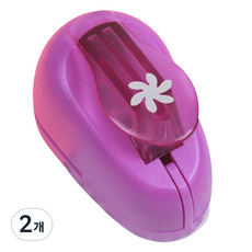 DAYSOY Kok Kok 單鍵迷你造型打孔器, 2個, TYPE 01 六瓣花