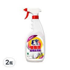 毛寶超強效萬用去污劑 清新柚子果香 高效去污 適用範圍廣, 500g, 2瓶