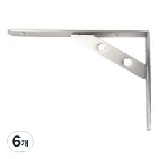 不鏽鋼孔洞層架 200 x 140 x 25mm, 銀色, 6個