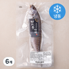 국산 손질 통 민어 (냉동), 250g, 6개