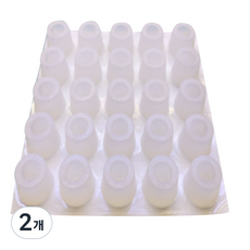 3M 범폰 미끄럼방지 스티커 A0020 25p, 2개, 반투명