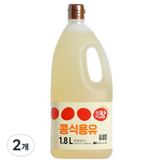Sikjajaewang 大豆食用油, 2個, 1.8L