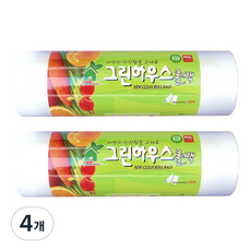 위생롤백 대 35 x 45 cm, 특대(XL), 500개입, 4개