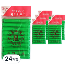 三和美工 陶瓷美髮燙髮捲 沙龍專用燙髮 9號, 單一顏色, 24個