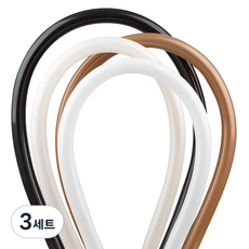 셈퍼텍스 요술풍선 160S 40p 세트, 화이트, 파스텔더스크크림, 커피, 블랙(랜덤발송), 3세트