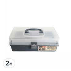 원라이프 핸디 3단 접이식 수납박스 소, 2개