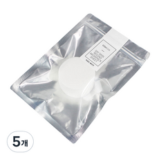 Coacos DIY Skin Solution Round Basic Sheet 100p, 單色, 5個