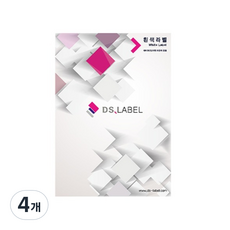 DS標籤 雷射噴墨 白色 DS3008, 400個, 8格