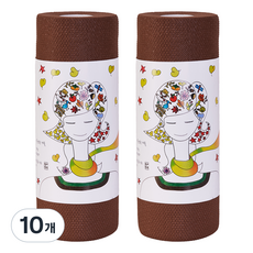 베베솜 일회용 수세미, 브라운, 60개입, 10개