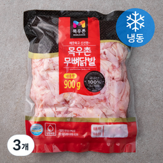 목우촌 무뼈닭발 (냉동), 900g, 3개