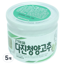 산마을 다진청양고추 용기, 25g, 5개