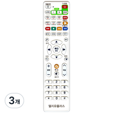 LG셋톱 LG 삼성 TV 리모컨, COMBO-3030, 3개