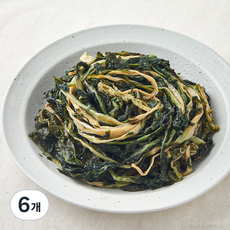 국내산 몸에 나물 데친 시래기, 1kg, 6개