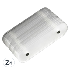 Lvia 美甲磁鐵補充甲片 20入, 透明, 2個