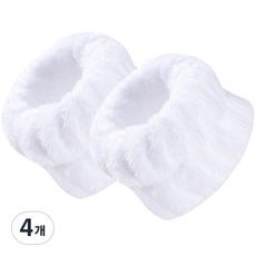 아름트리 잠옷 보호 세안 손목 밴드, 화이트, 4개
