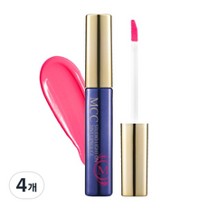 엠씨씨코스메틱 스튜디오 라이트온 틴트 립루즈, 102 핑크러쉬, 5.5ml, 4개