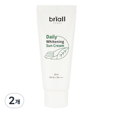 Briall HOMME 男士日常亮白防曬乳 SPF 50+ PA++++, 20ml, 2個