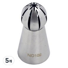 베스톰 SL특수모양 베이킹용 깍지, NO102, 5개