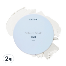 에뛰드 피지쏙 팩트 9.5g, 2개