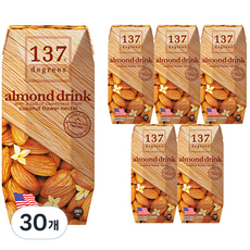 137 degrees 杏仁椰蜜飲, 30個, 180ml
