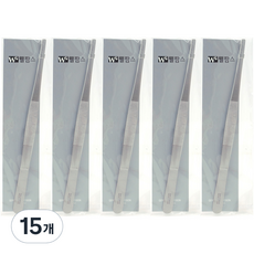 Wellpalms 直線鑷子, 15個, 單一商品