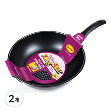 CooK&CooK Kingstar鍛造IH炒鍋, 30cm, 2個