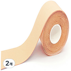재니홈 볼륨업 잘라쓰는 니플패치 스킨 7.5cm x 5m, 2개