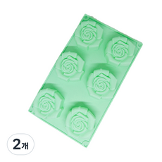 지안네이처 엘레강스 로즈 6구 몰드, 2개