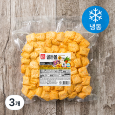 한성기업 피쉬볼 골든볼2 (냉동), 1kg, 3개