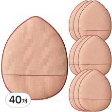 닐로 미니 핑거 에어 쿠션 퍼프, 스킨, 40개
