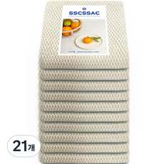 SSCSSAC 水晶泡泡超細纖維抹布 淺綠色, 21個