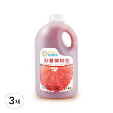 甜蜜甜甜葡萄柚氣泡水濃縮液, 3個