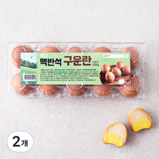 맥반석 구운란 300g, 10구, 2개