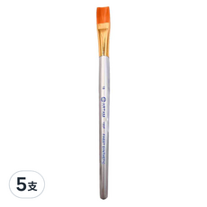ARTAM 雅蒂斯 尼龍水彩筆 平, 18號, 5支