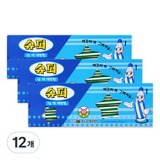 지구화학 슈퍼색연필 낱색 초록 12p, 12개, 1색