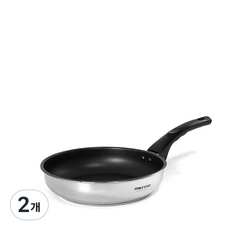 키친아트 멘토 열센서 인덕션 후라이팬, 2개, 24 cm