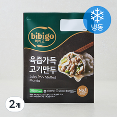 비비고 육즙가득 고기만두 (냉동), 315g, 2개
