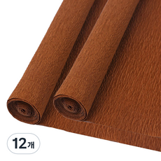 마다꾸미 주름 구김지 26 브라운, 50 x 250 cm, 12개