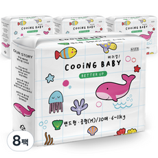 韓國 COOiNG Better-Up 黏貼型尿布, 240張, 中型(M)
