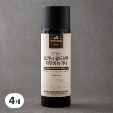 오땡스 오가닉 콜드브루 파푸아뉴기니 커피, 400ml, 4개