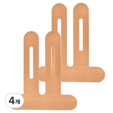 헬씨샵 스포츠 무릎 보호 근육패치 베이지, 4개