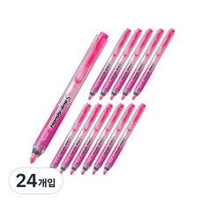 펜텔 형광펜 SXS15, 분홍, 24개