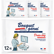 부케가르니 오투 파워 배수구 클리너, 150g, 12개