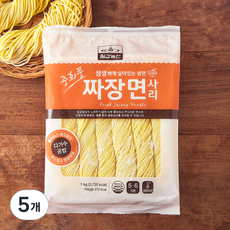칠갑농산 짜장면사리, 1kg, 5개