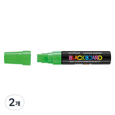 munhwA Jumbo 黑板麥克筆 15mm, 綠色, 2個