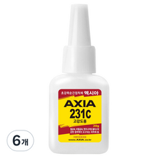 엑시아 231C 순간 접착제 20g, 6개