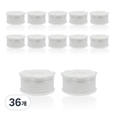 필터클래스 샤워플러스 세면대 녹물제거 개별포장 호환필터, 36개