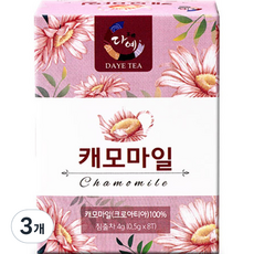 DAYE TEA 茶禮 洋甘菊茶包, 0.5g, 8包, 3盒