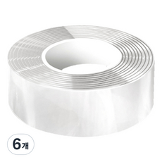 DAILYSHARE 可裁剪邊角防撞條, 6個, 透明